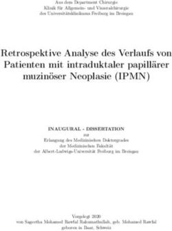 Retrospektive Analyse des Verlaufs von Patienten mit intraduktaler papill&auml;rer muzin&ouml;ser Neoplasie (IPMN)