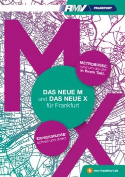 DAS NEUE M f&uuml;r Frankfurt - und DAS NEUE X - RMV
