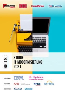Studie IT-Modernisierung 2021