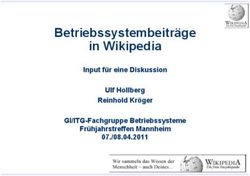 Betriebssystembeitr&auml;ge in Wikipedia - Input f&uuml;r eine Diskussion Ulf Hollberg Reinhold Kr&ouml;ger GI/ITG-Fachgruppe Betriebssysteme Fr&uuml;hjahrstreffen ...