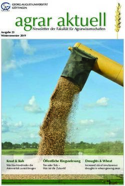 Agrar aktuell - Universit&auml;t ...