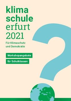 Klima schule erfurt 2021 - Workshopangebote für Schulklassen Für Klimaschutz und Demokratie - Bio Thüringen