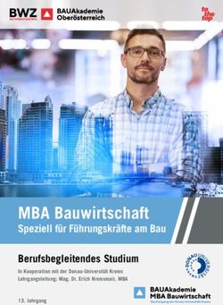 MBA Bauwirtschaft Speziell f&uuml;r F&uuml;hrungskr&auml;fte am Bau Berufsbegleitendes Studium - In Kooperation mit der Donau-Universit&auml;t Krems Lehrgangsleitung: ...