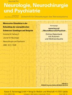 Motorcortex-Stimulation in der Behandlung der neuropathischen Schmerzen: Grundlagen und Beispiele