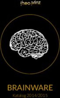 BRAINWARE Katalog 2014/2015 - Theo Prinz