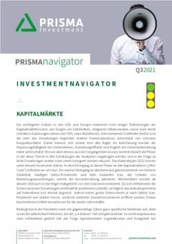 KAPITALM&Auml;RKTE - Prisma Investment