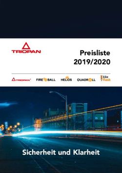 Preisliste 2019/2020 - Sicherheit und Klarheit - Triopan ...