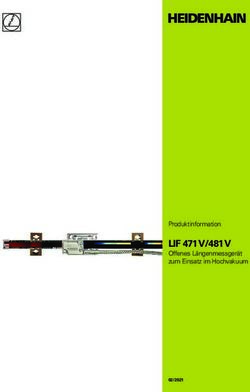 LIF 471 V/481 V Offenes Längenmessgerät zum Einsatz im Hochvakuum - Produktinformation - Heidenhain