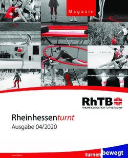 Rheinhessenturnt Ausgabe 04/2020 - Rheinhessischer Turnerbund