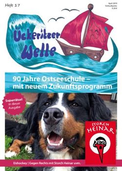 90 Jahre Ostseeschule - mit neuem Zukunftsprogramm - Heft 17 - Superrätsel in dieser Ausgabe - Ostseeschule Ückeritz