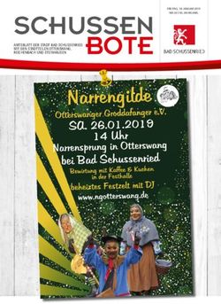 SCHUSSEN BOTE - AMTSBLATT DER STADT BAD SCHUSSENRIED ...
