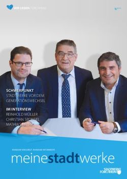 Meine stadtwerke - SCHWERPUNKT STADTWERKE VOR DEM GENERATIONSWECHSEL IM INTERVIEW REINHOLD M&Uuml;LLER CHRISTIAN SPONSEL MATHIAS REZNIK