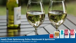 Supply Chain Optimierung Online-Weinhandel & Spirituosen - Fokus Endkundenbelieferung | D&uuml;sseldorf, Juni 2021