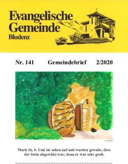 Gemeindebrief 2/2020 - Evangelische Gemeinde ...