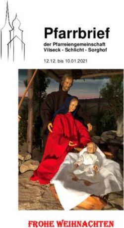 Pfarrbrief - Frohe Weihnachten - der Pfarreiengemeinschaft Vilseck - Schlicht - Sorghof - pfarrei ...