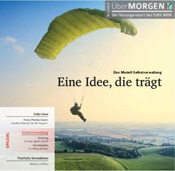 Eine Idee, die tr&auml;gt - 9 &Uuml;berMORGEN - stbv-nrw.de