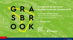 Startpunkte für den neuen Stadtteil Grasbrook: Nachbarschaft - Prof. Jürgen Bruns-Berentelg Vorsitzender der Geschäftsführung, HafenCity Hamburg ...