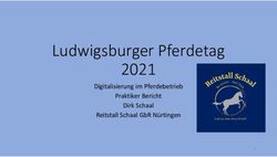 LUDWIGSBURGER PFERDETAG 2021 - DIGITALISIERUNG IM PFERDEBETRIEB PRAKTIKER BERICHT DIRK SCHAAL REITSTALL SCHAAL GBR N&Uuml;RTINGEN