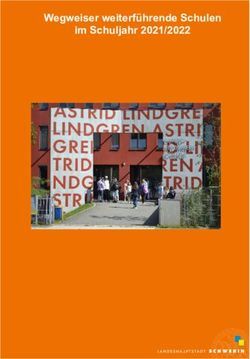 Wegweiser weiterf&uuml;hrende Schulen im Schuljahr 2021/2022
