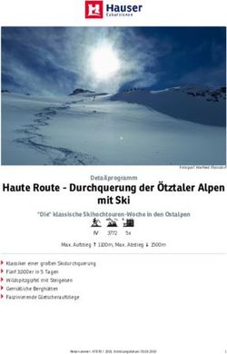 Haute Route - Durchquerung der Ötztaler Alpen - SIO
