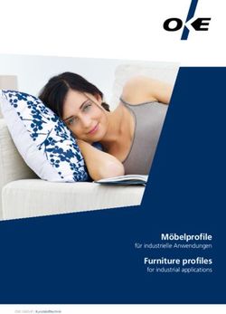 Möbelprofile für industrielle Anwendungen - Furniture profiles