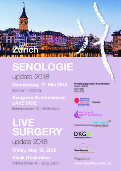 SENOLOGIE Z&uuml;rich - bei oncoletter