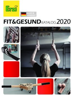 FIT&GESUND KATALOG 2020 - Erzi