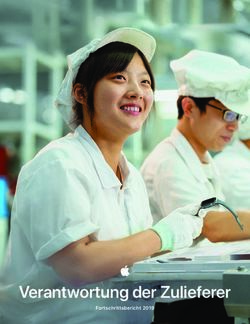 Verantwortung der Zulieferer - Fortschrittsbericht 2019 - Apple