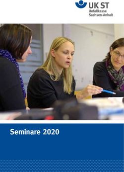 Seminare 2020 - Unfallkasse Sachsen-Anhalt