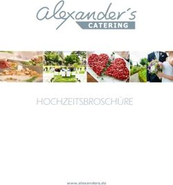 HOCHZEITSBROSCH&Uuml;RE - www.alexanders.de - Alexanders Catering