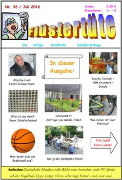 In dieser Ausgabe: Heiligenstockschule