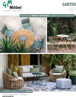GARTEN 2021 WIR BRINGEN DEN SOMMER IN DEIN ZUHAUSE - URLAUBSGEF&Uuml;HLE F&Uuml;R DAHEIMBLEIBER - EZEITUNG