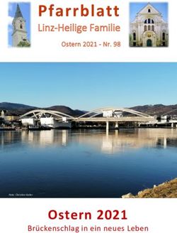 Ostern 2021 - Linz-Heilige Familie - Br&uuml;ckenschlag in ein neues Leben - Di&ouml;zese Linz