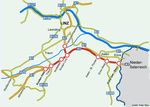 LKW-Fahrverbot und Abgasklassenkennzeichnungs-Plakette f&uuml;r Teile der A1 Westautobahn in O&Ouml;