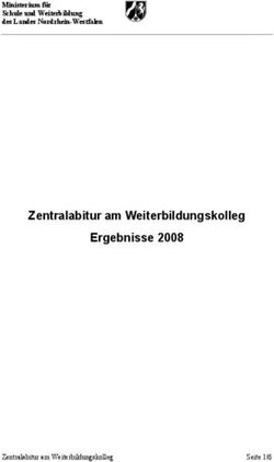 Zentralabitur am Weiterbildungskolleg Ergebnisse 2008