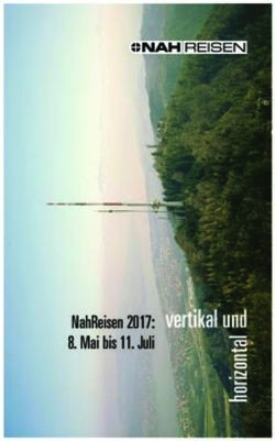 Vertikal und NahReisen 2017: 8. Mai bis 11. Juli - Maurice Maggi