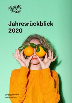 Jahresr&uuml;ckblick 2020 - Madame Frigo