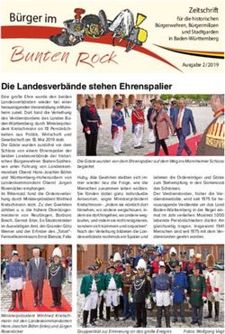 Bunten Rock B&uuml;rger im - Landesverband der B&uuml;rgerwehren und Milizen ...