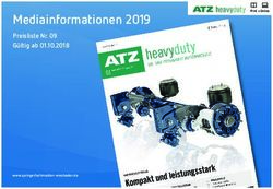 Mediainformationen 2019 - Preisliste Nr. 09 Gültig ab 01.10.2018 - Springer Fachmedien Wiesbaden GmbH