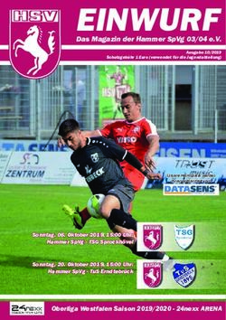 EINWURF DAS MAGAZIN DER HAMMER SPVG 03/04 E.V - HAMMER SPIELVEREINIGUNG