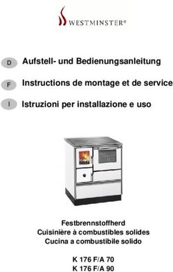 Aufstell- und Bedienungsanleitung Instructions de montage et de service Istruzioni per installazione e uso - K 176 F/A 70 K 176 F/A 90 ...