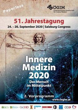 P a - Vorprogramm - Medizinische Ausstellungs- und ...