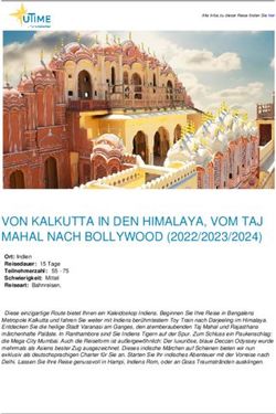 VON KALKUTTA IN DEN HIMALAYA, VOM TAJ MAHAL NACH BOLLYWOOD (2022/2023/2024)