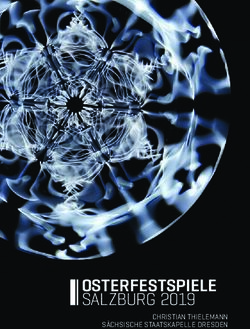 OSTERFESTSPIELE SALZBURG 2019 - CHRISTIAN THIELEMANN S&Auml;CHSISCHE STAATSKAPELLE DRESDEN