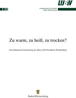 Zu warm, zu heiß, zu trocken? - Eine klimatische Einordnung des Jahres 2018 für Baden-Württemberg - Baden-Württemberg.de