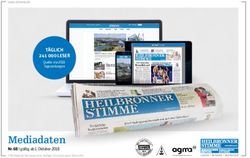 Mediadaten TÄGLICH 241 000 LESER - Stimme-Mediaservice