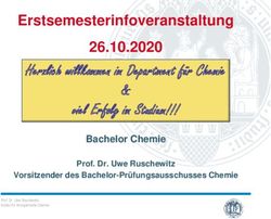 Herzlich willkommen im Department f&uuml;r Chemie & viel Erfolg im Studium!!!