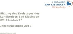 Sitzung des Kreistages des Landkreises Bad Kissingen am 18.12.2017 Jahresrückblick 2017 - Landrat Thomas Bold