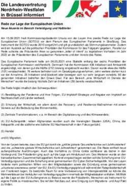 Die Landesvertretung Nordrhein-Westfalen in Br&uuml;ssel informiert