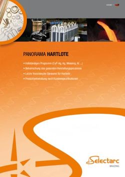 PANORAMA HARTLOTE VOLLST&Auml;NDIGES PROGRAMM (CUP-AG, AG, MESSING, AL ) BEHERRSCHUNG DES GESAMTEN HERSTELLUNGSPROZESSES LETZTE FRANZ&Ouml;SISCHE ...
